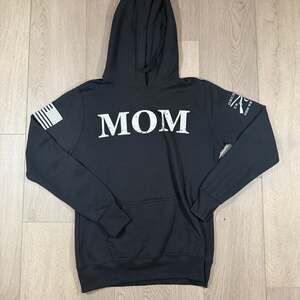 Grunt style Mom Defined Hoodie for Women black small